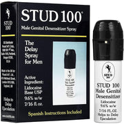 Stud 100 Male Genital Desensitizer Spray w/Lidocaine 9.6%, 7/16 fl. oz.