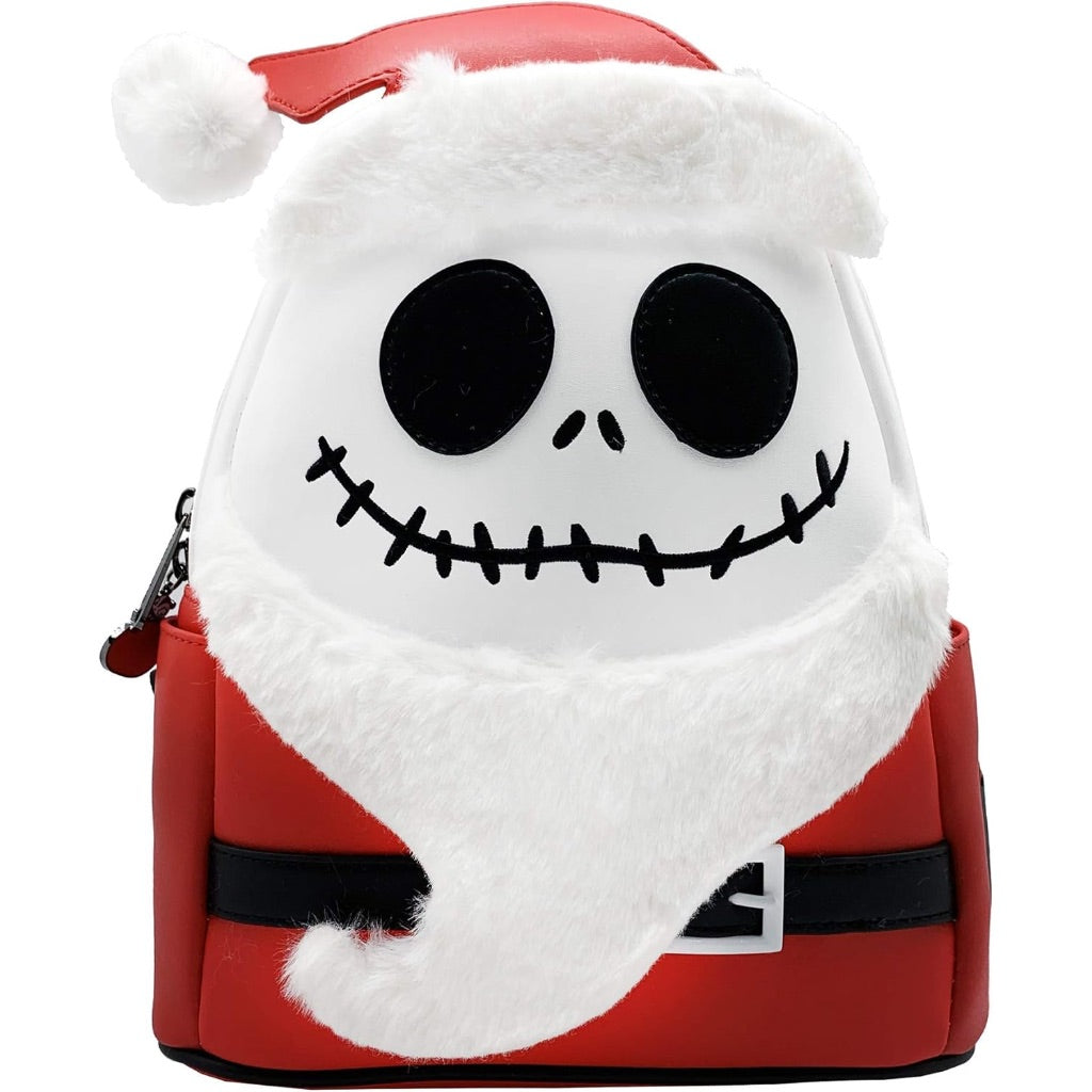 Loungefly x Disney Nightmare Before Christmas Santa Jack Cosplay Mini Backpack