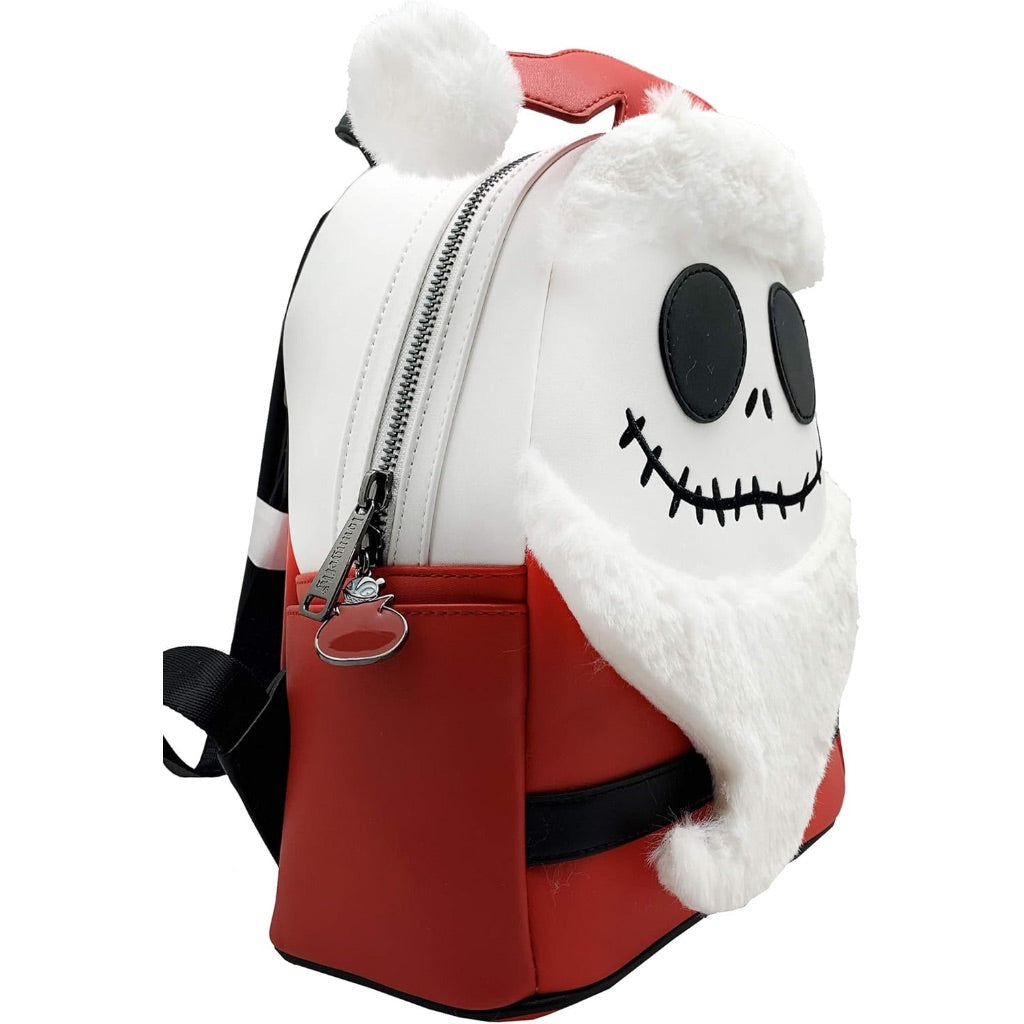 Loungefly x Disney Nightmare Before Christmas Santa Jack Cosplay Mini Backpack