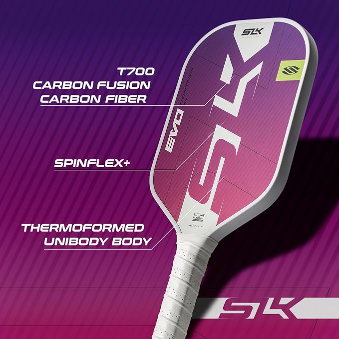 Selkirk SLK EVO Control XL Pickleball Paddle - Magenta Mirage