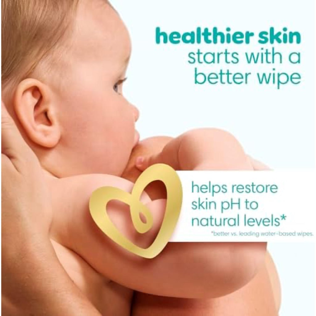 Pampers Baby Wipes Sensitive, Water Based Hypoallergenic and Unscented 504 Total (6 Flip-Top Packs)