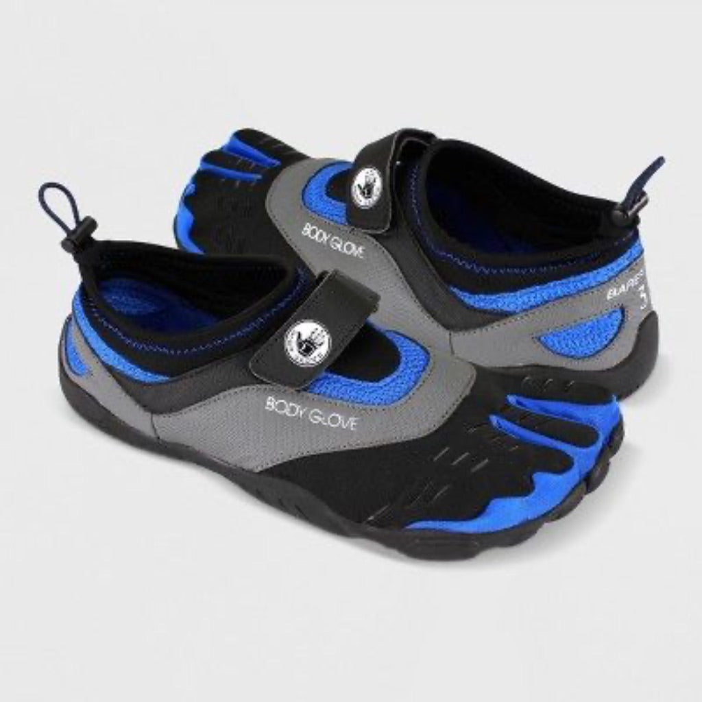 Body Glove Men's 3T Barefoot Max Water Shoes - Black/Dazzling Blue, Size 12
