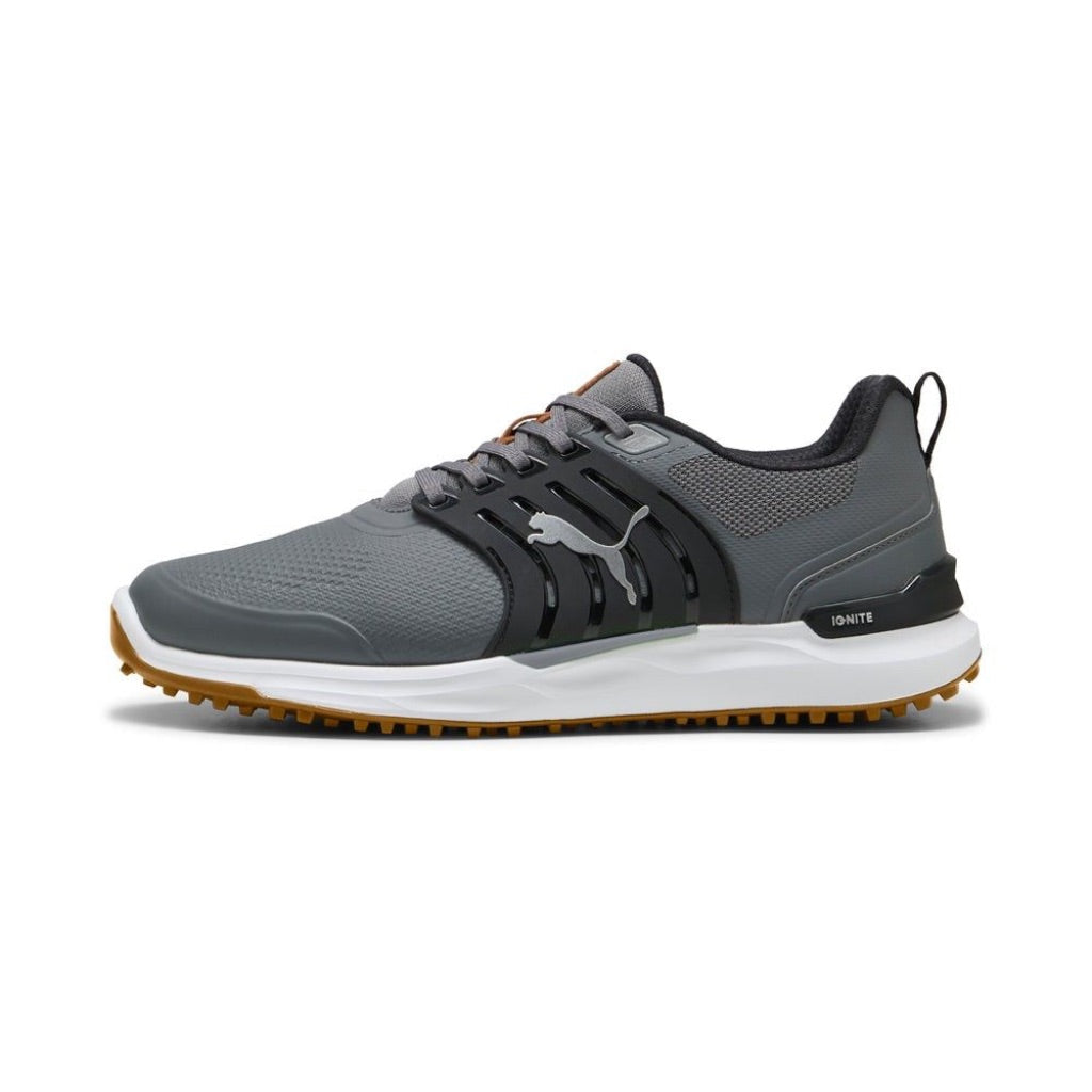 PUMA Golf Ignite Elevate 2 Men's Shoes Slate Sky/Puma Black/Green Glare : 7 D - Medium, Rubber