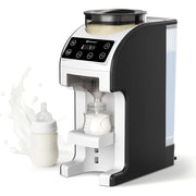 Customizable Infant Formula Dispenser Machine with Accurate Temperature Control, Automatic Powder Blending for All Brands of Bottle and Formula - Black/White
