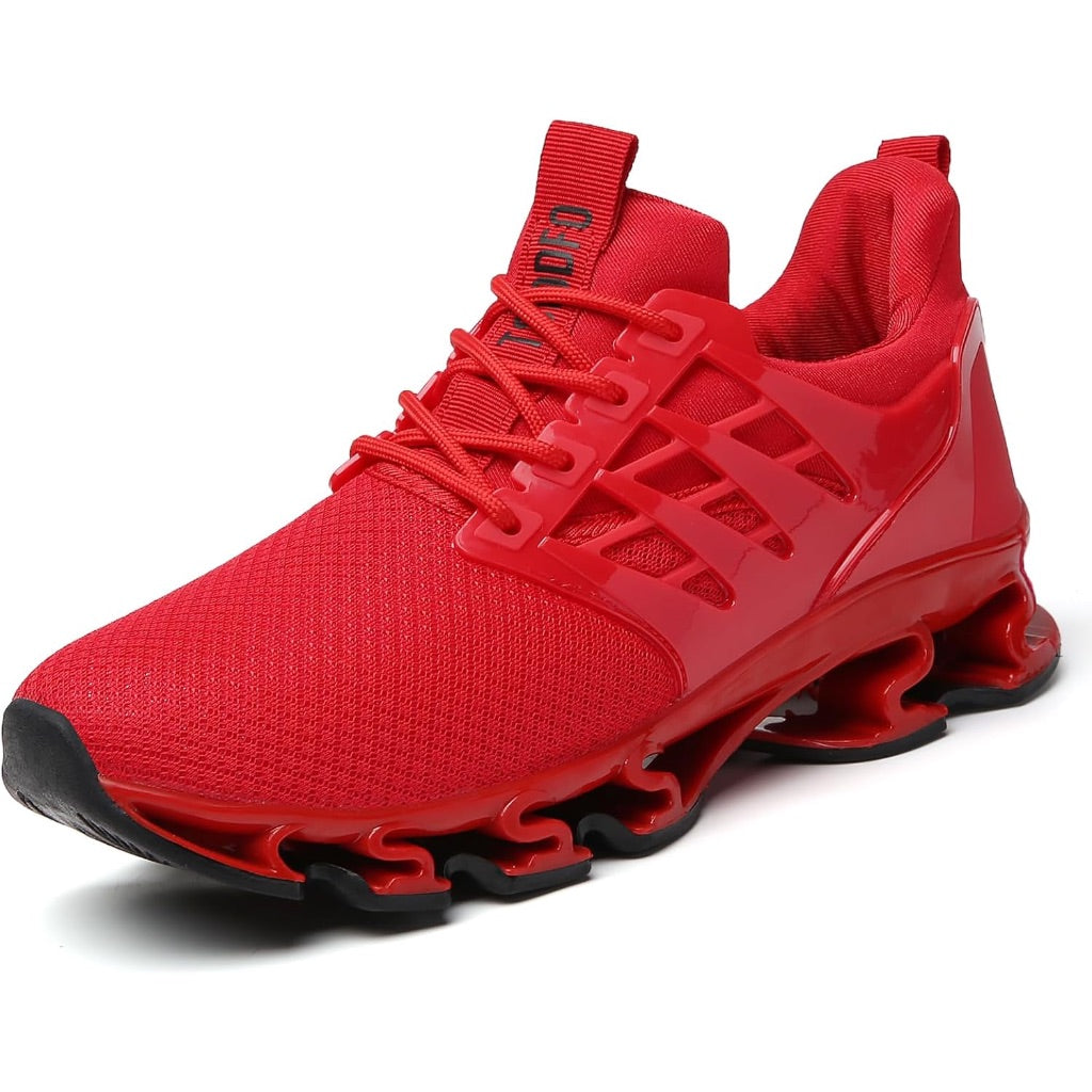 Women's Slip On Athletic Sneakers - Red, Size 7.5