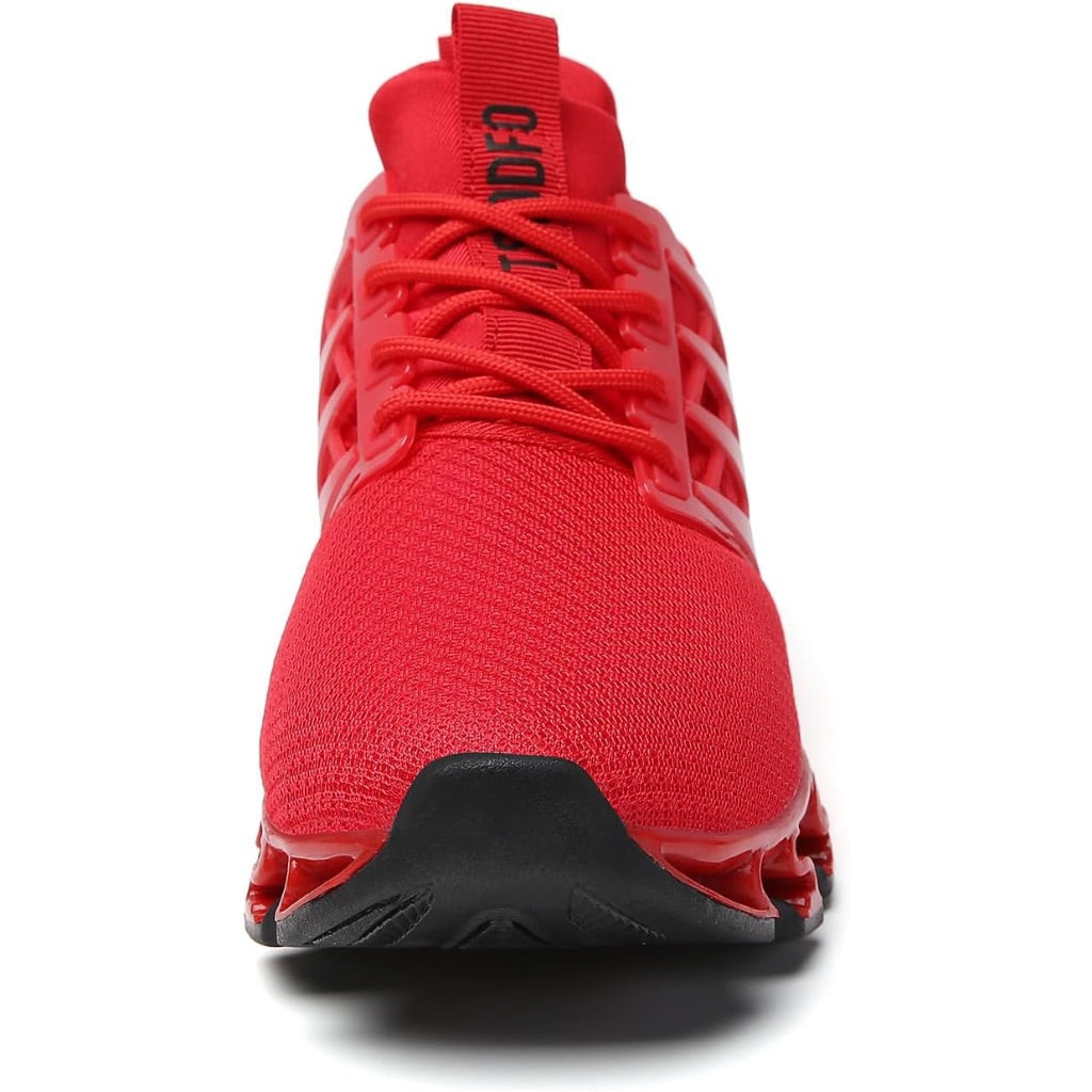 Women's Slip On Athletic Sneakers - Red, Size 7.5