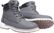 Camel Crown Men's Water-Resistant, Soft Toe Non Slip Work Boots - Gray, Size 11