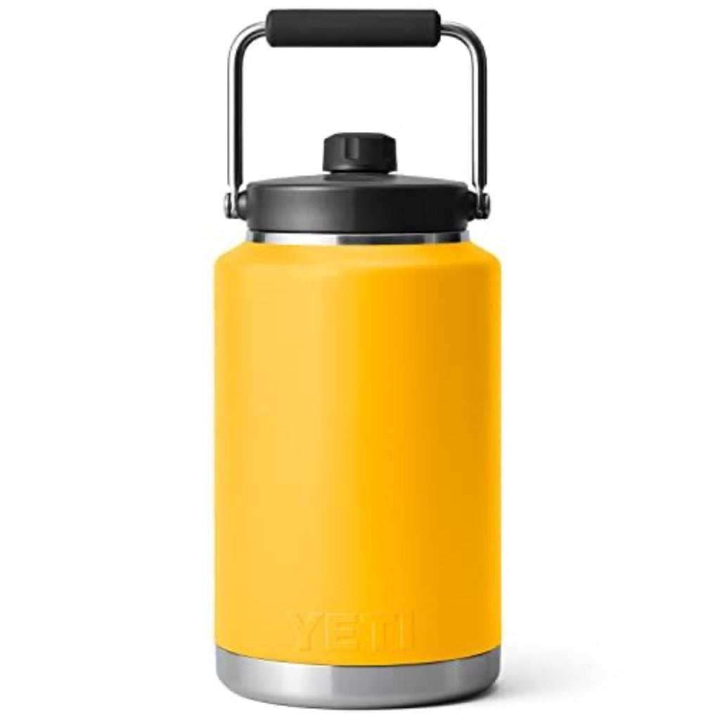 Yeti Rambler Gallon Jug Insulated Canteen with Mag Cap - Alpine Yellow