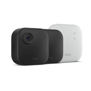 Blink Outdoor 4 XR Wireless Security Camera System with 400′ Range and Sync Module - Black, 2 Cameras