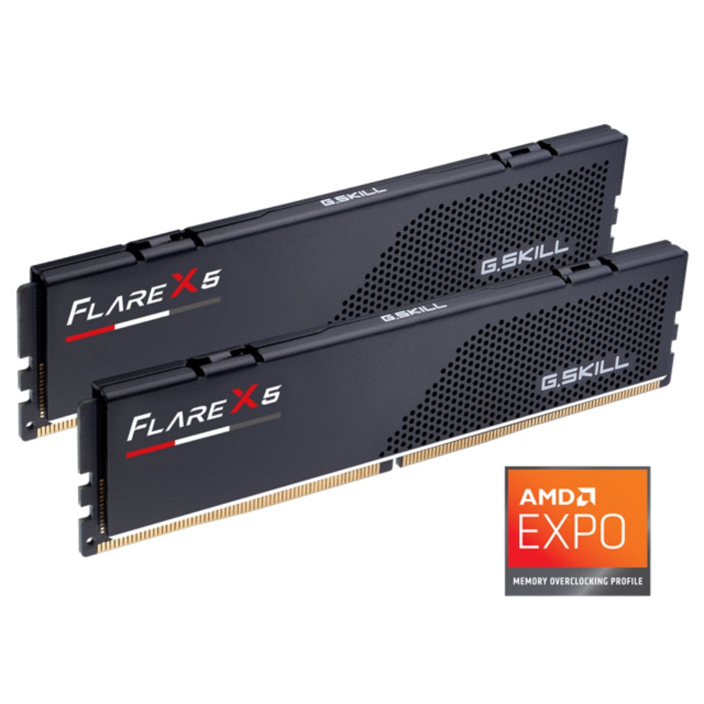 G.SKILL Flare X5 Series AMD EXPO 32GB (2 x 16GB) 288-Pin PC RAM DDR5 6000 Desktop Memory Model F5-6000J3636F16GX2-FX5