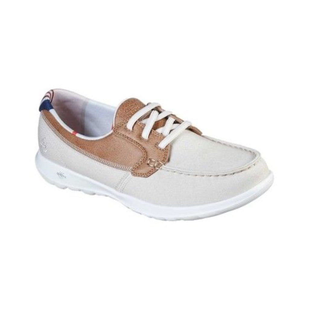 Skechers Women's Go Walk Lite Sneakers - Playa Vista (Tan), Size 9