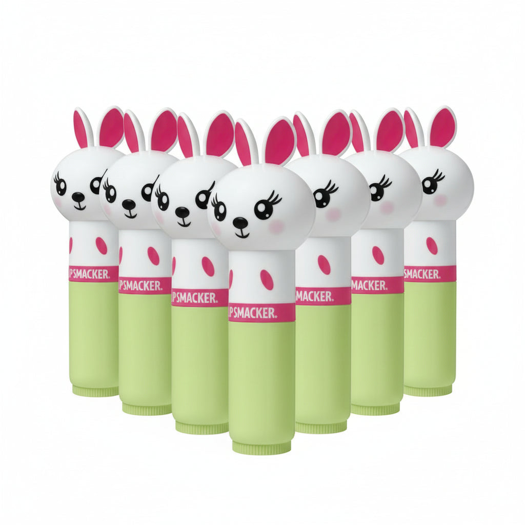 Lip Smacker Lippy Pal Lip Balm - Bunny Hoppy Carrot Cake, 0.14 oz - 7 Pack