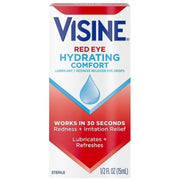 Visine Red Eye Hydrating Comfort Eye Drops, 0.5 Fl Oz