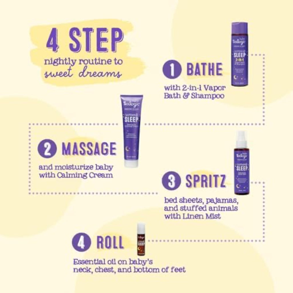 Oilogic Baby Slumber & Sleep Essential Oil Vapor Roll-On for Babies & Toddlers - 0.3 Fl Oz