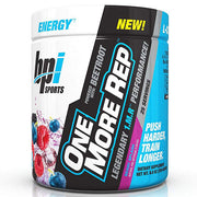 BPI Sports One More Rep Enhanced Energy & Focus Powder - Berry Splash, 25 Svgs.