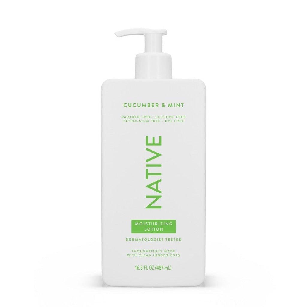 Native Body Lotion - Cucumber & Mint, 16.5 fl. oz.
