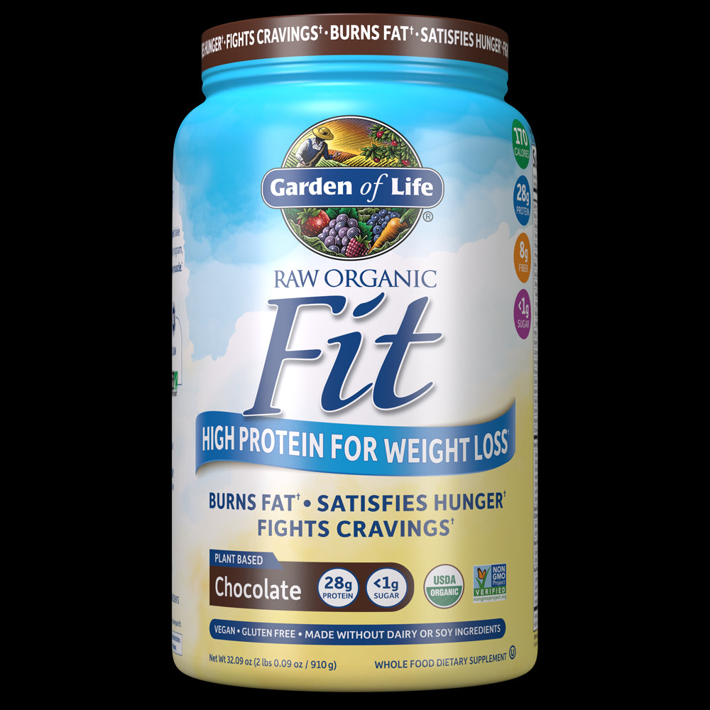 Garden of Life Raw Organic Fit High Protein Weight Loss Powder - Chocolate, 2lb