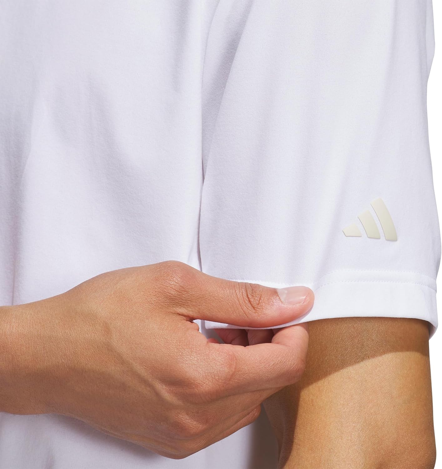 adidas Golf Men's Ultimate365 Tour Twistknit Polo Shirt - White, Size XXL