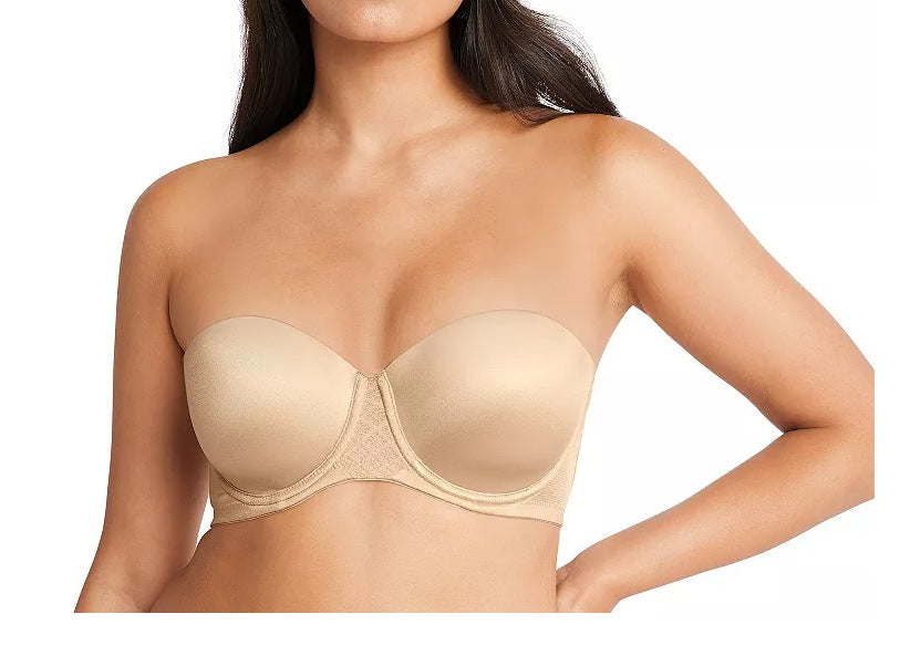 Bali One Smooth U Stay-in-Place Strapless Bra - Taupe, SIZE 40DD