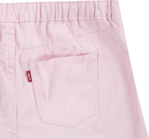 Levi's Girl's Pull-On Midi Cargo Shorts - Rose Shadow, Size 8