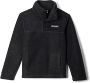 Columbia Toddler Steens Mtn II Quarter Snap Fleece Pullover - Black, Size 2T