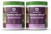 Amazing Grass Greens Blend Antioxidant Supplement Powder - Sweet Berry, 7.4 oz (2 Pack)