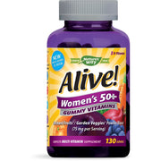 Nature's Way Alive! Women's 50+ Multivitamin Gummies - Mixed Berry, 130ct.
