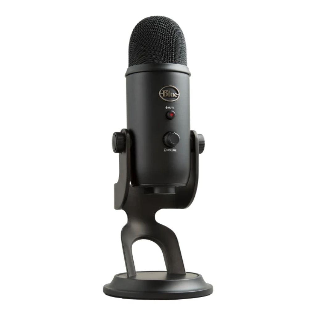 Logitech for Creators Blue Yeti Premium Multi-Pattern USB Microphone, Black