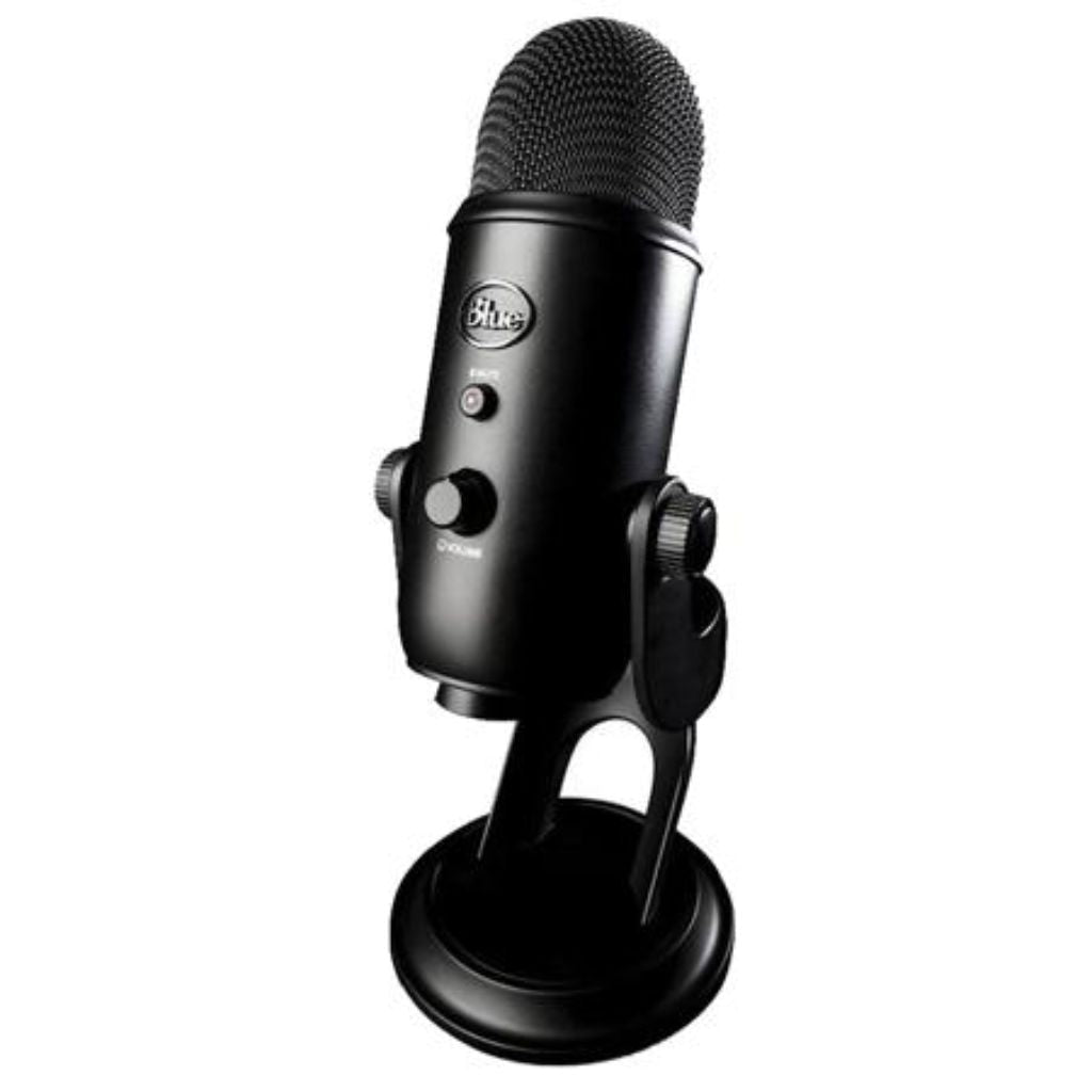 Logitech for Creators Blue Yeti Premium Multi-Pattern USB Microphone, Black