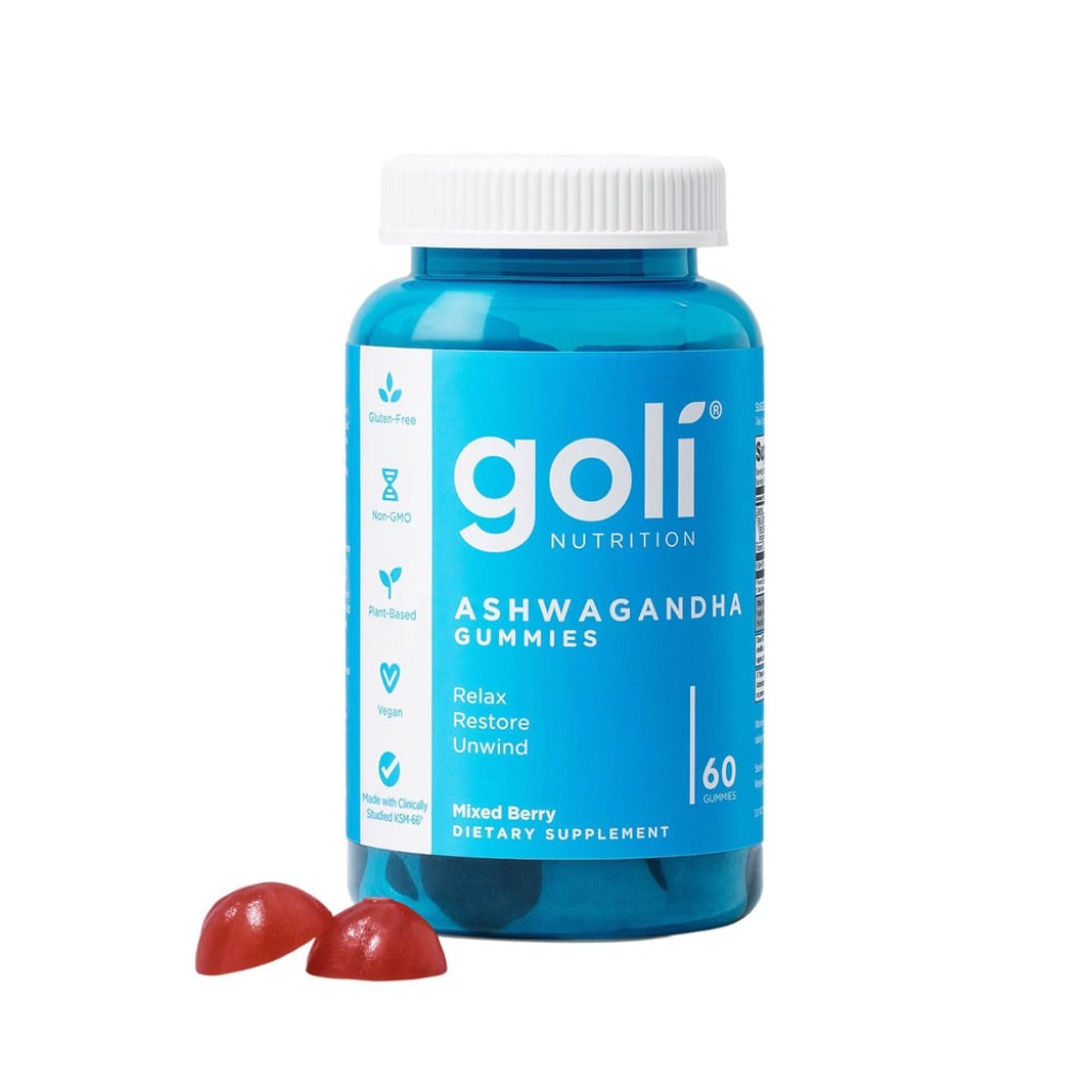 Goli Ashwagandha Gummies with KSM-66 and Vitamin D - 60ct