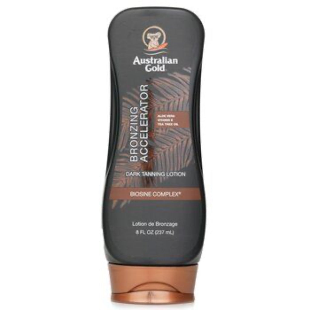 6 Pack Australian Gold Dark Tanning Accelerator Lotion with Instant Bronzer Australian Gold  8 fl oz - 6 Pack