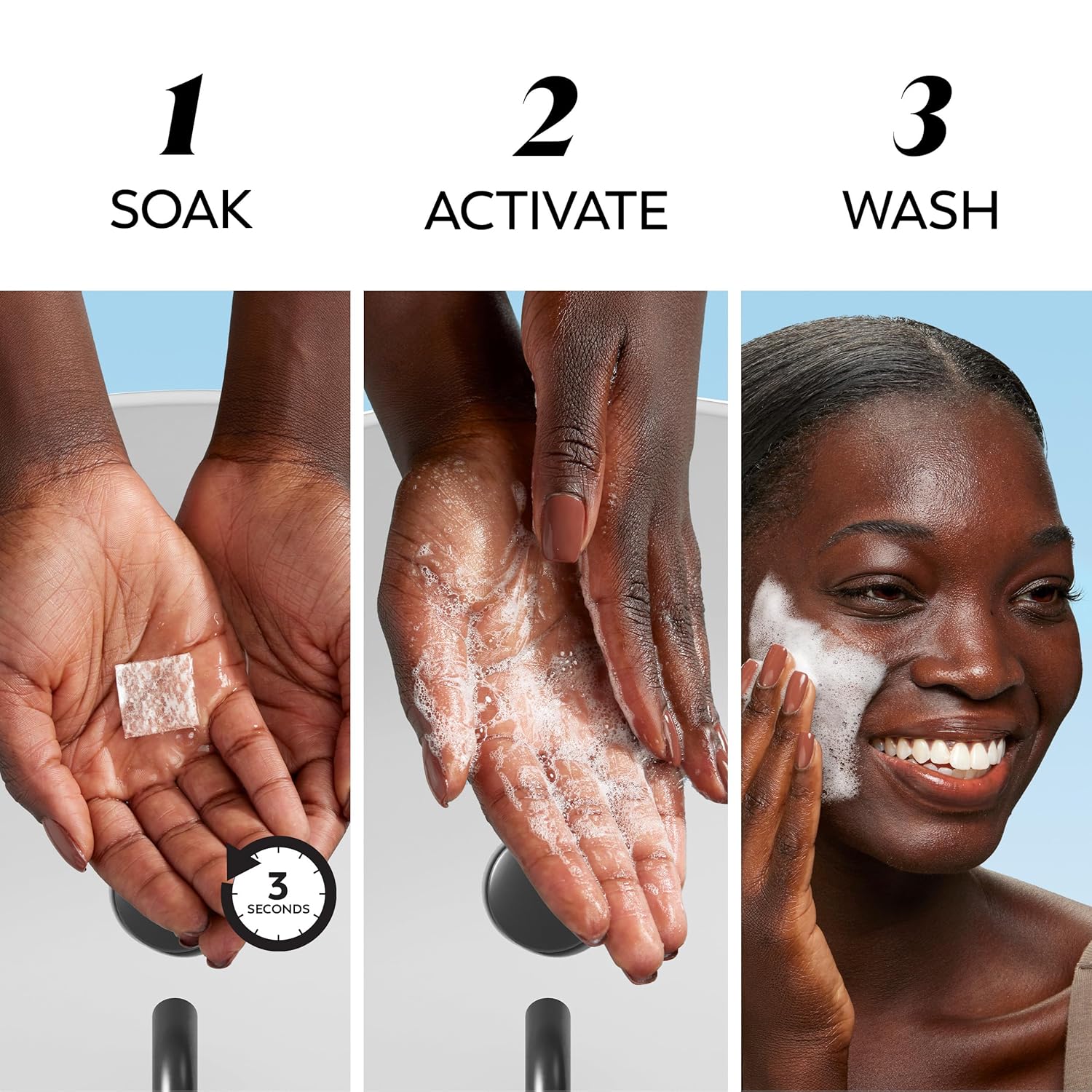 Olay Cleansing Melts Water-Activated Daily Facial Cleanser w/Hyaluronic Acid - 32ct (2 Pack)