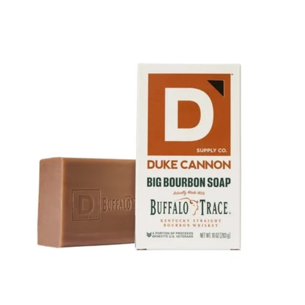 Duke Cannon Supply Co. Extra Large Bar Soap - Big American Bourbon Scent, 10oz