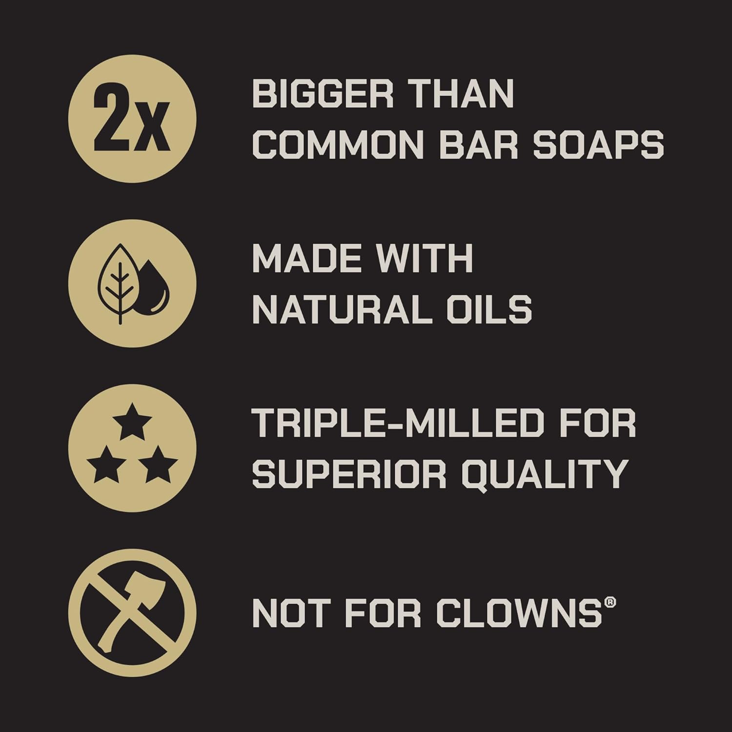 Duke Cannon Supply Co. Extra Large Bar Soap - Superior (Fresh Water + Citrus), 10oz