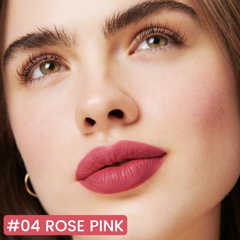 Cool Story 2-in-1 Matte Longwear Liquid Lip Liner - 04 Rose Pink