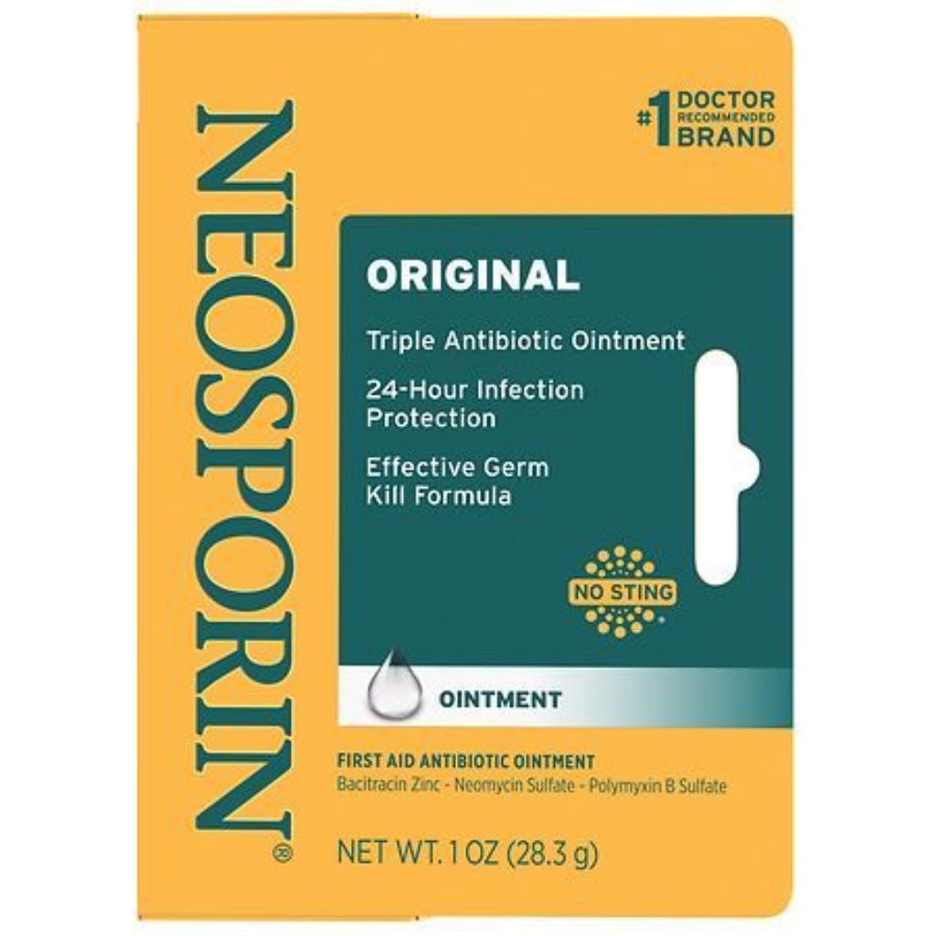 Neosporin Original First Aid Antibiotic Bacitracin Ointment - 1 oz