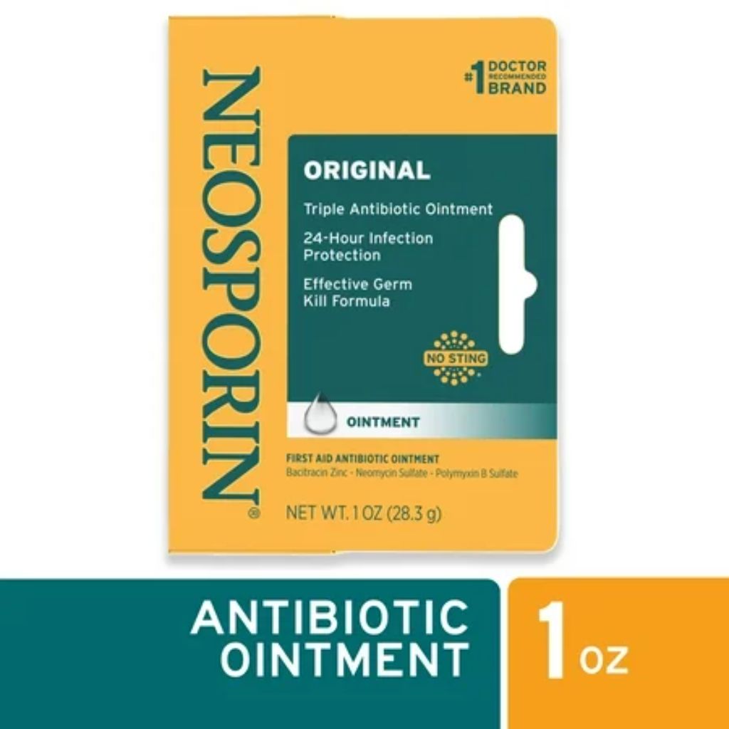 Neosporin Original First Aid Antibiotic Bacitracin Ointment - 1 oz