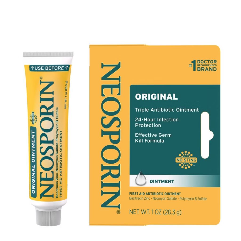 Neosporin Original First Aid Antibiotic Bacitracin Ointment - 1 oz