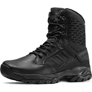 CQR Men's 6" Military Tactical Combat Boots - Black, Size 13