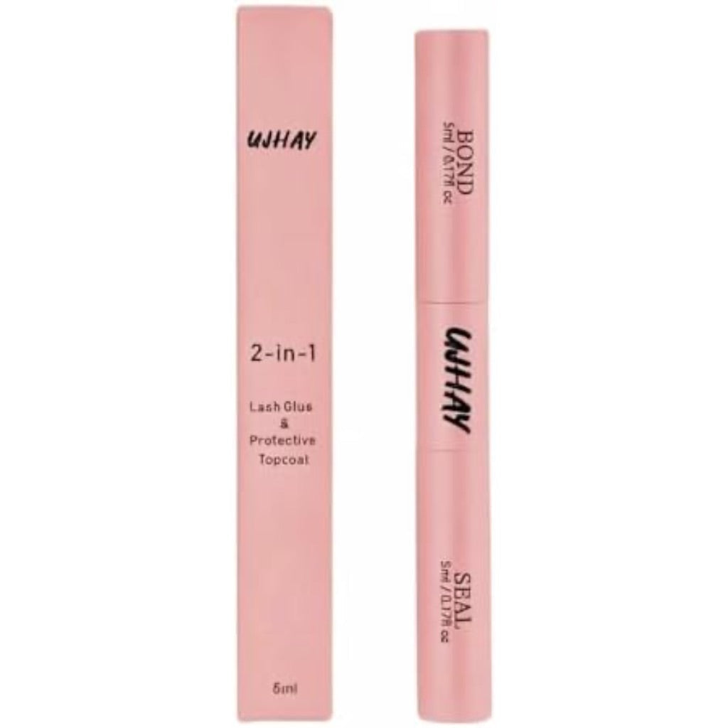 2-in-1 Lash Glue & Protective Coat Strong Hold Lash Bond - 5mL