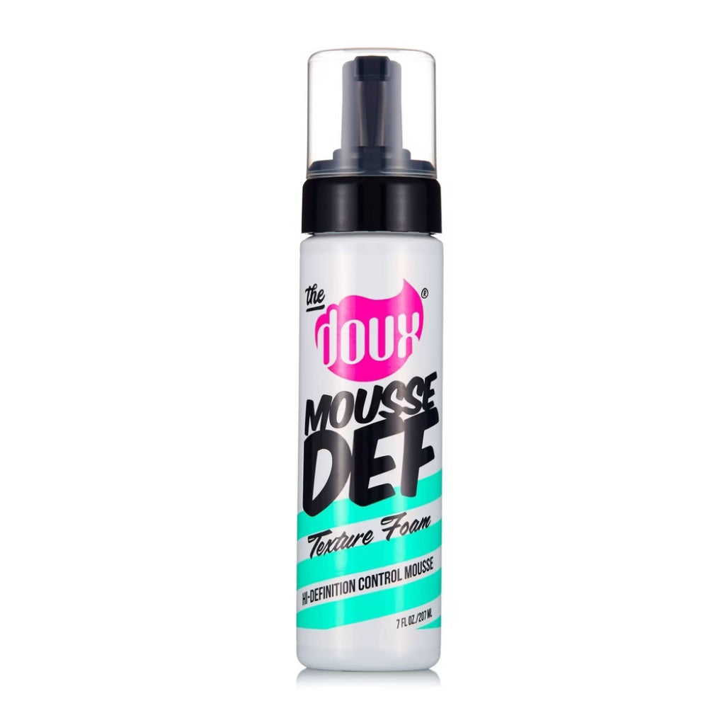 The Doux Mousse Def Shine Enhancing Volumizing Texturizing Pump Hair Styling Foam, 7 fl. oz.