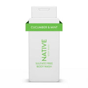 Native Body Wash - Cucumber & Mint, 18 fl. oz.