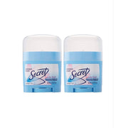 Secret Women's Invisible Solid Deodorant - Powder Fresh, 0.5oz (Travel Size), 2 Pack