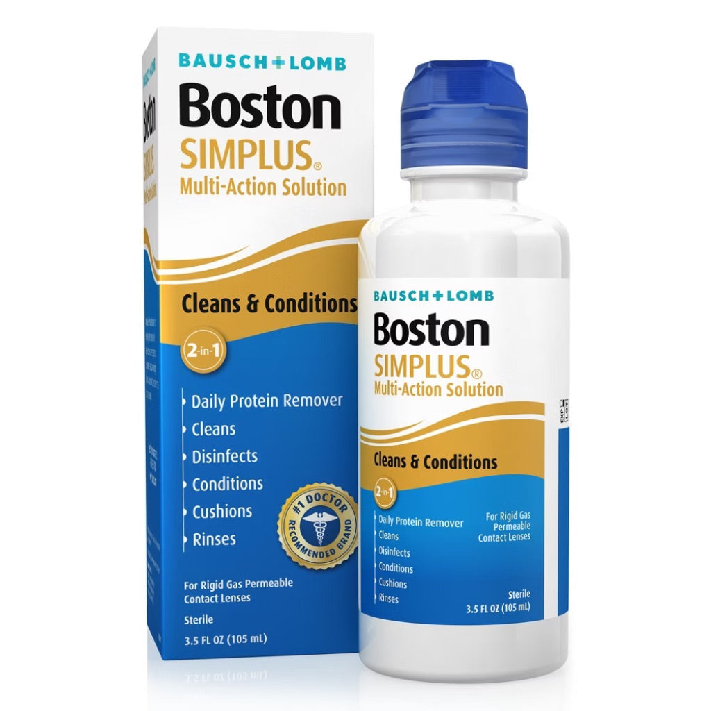 Bausch+Lomb Boston Simplus Multi-Action Contact Lens Solution - 3.5 fl. oz.
