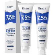 7.5% Nano Hydroxyapatite Toothpaste for Enamel Protection and Tooth Strengthening, Fluoride-Free -  Cooling Mint, 4.23 oz. (2 Pack)