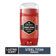 Old Spice Men's Aluminum-Free Deodorant - Steel Titan (Aged Oak) - 3oz Stick