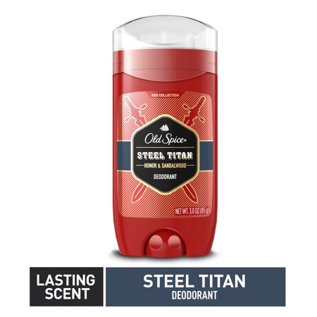 Old Spice Men's Aluminum-Free Deodorant - Steel Titan (Aged Oak) - 3oz Stick
