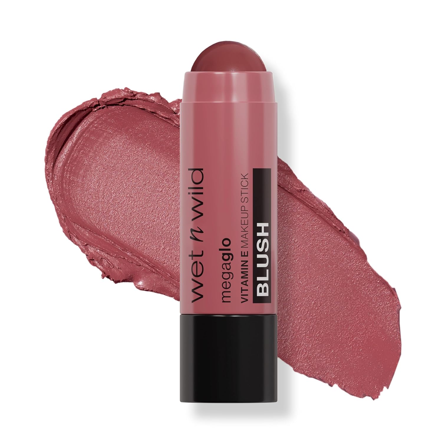 Wet n Wild Mega Glo Vitamin E Blush Makeup Stick - Say It Ain't Rose