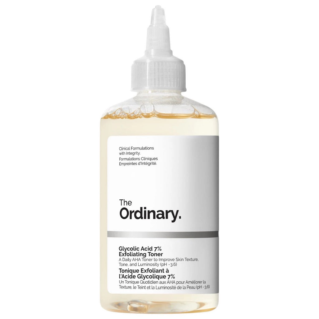 The Ordinary Glycolic Acid 7% Exfoliating, Brightening, and Smoothing Daily Toner - 3.4 fl. oz.