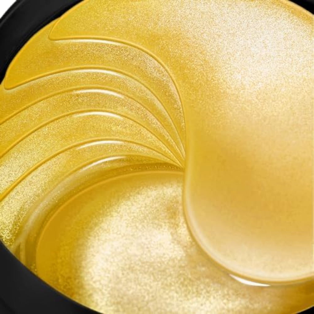 CCbeauty 24K Gold Under Eye Patches for Puffy Eyes, Dark Circles - 30 Pairs